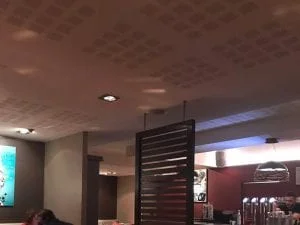 Intérieur du restaurant