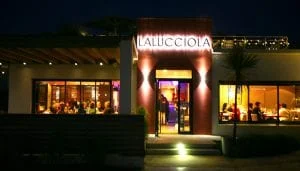 façade du restaurant à anglet La Lucciola spécialités italiennes brasserie, restaurant plge chambre d'amour à anglet