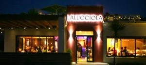 façade du restaurant à anglet La Lucciola spécialités italiennes brasserie, restaurant plge chambre d'amour à anglet