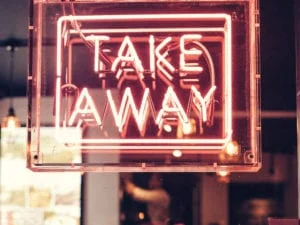 image à emporter take away