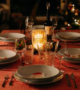 Photo d'une table de Noël parDorien Monnens