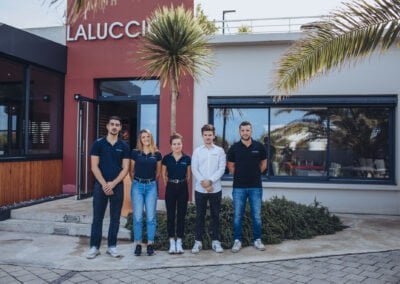Equipe service du restaurant la Lucciola