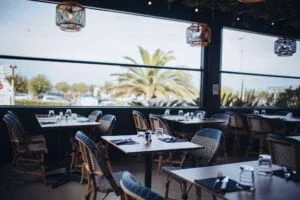 Salle Outdoor de La Lucciola restaurant à Anglet