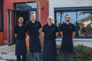 Equipe cuisine de La Lucciola restaurant à Anglet