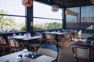 Salle Outdoor de La Lucciola restaurant à Anglet
