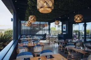 Salle Outdoor de La Lucciola restaurant à Anglet