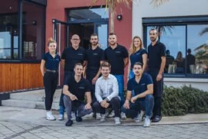 Equipe du restaurant la Lucciola à Anglet
