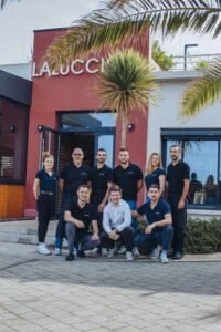 Equipe du restaurant la Lucciola à Anglet