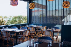 Salle Outdoor de La Lucciola restaurant à Anglet