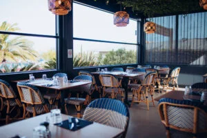 Salle Outdoor de La Lucciola restaurant à Anglet