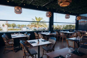 Salle Outdoor de La Lucciola restaurant à Anglet