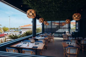 Salle Outddor de La Lucciola restaurant à Anglet
