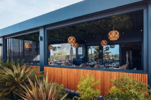Facade du restaurant La Lucciola à Anglet